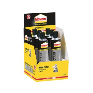 Клей Henkel «Момент Кристалл», 125мл., прозрачный.