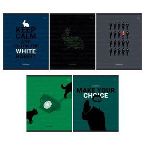 Тетрадь 48л., А5, линия BG «Матрица», суперэконом