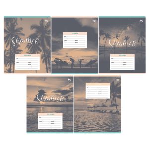 Тетрадь 24л., клетка BG «Summer»