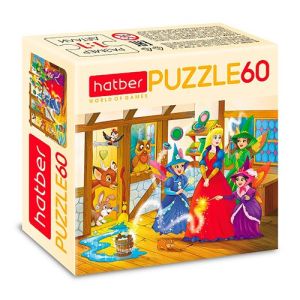 Пазл 60 эл. А5 Hatber «Волшебство перед балом»