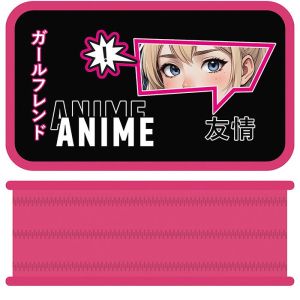 Пенал 3 отделения на молнии ПЧЕЛКА «ВЗГЛЯД», 190*105мм