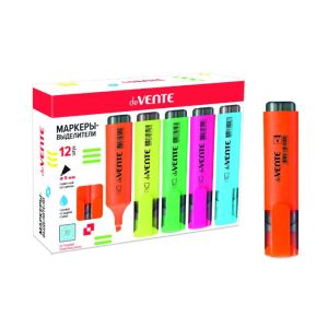 Маркер выделитель deVente ОРАНЖЕВЫЙ 5мм, скошенный