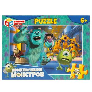 Пазл 104 эл. А5 Умные игры «Приключения монстров»
