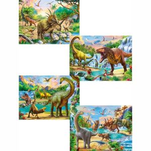 Пазл 120 эл. Рыжий Кот «МИР ДИНОЗАВРОВ №53», 165*225мм