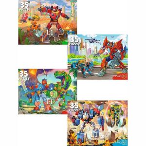 Пазл 35 эл. Рыжий Кот «МИР ТРАНСФОРМЕРОВ №33»