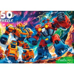 Пазл 50 эл. Рыжий Кот «КОСМИЧЕСКИЕ ТРАНСФОРМЕРЫ»