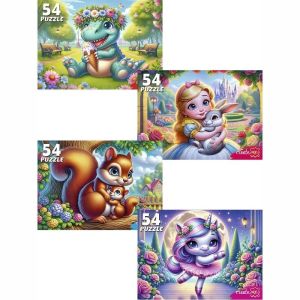 Пазл 54 эл. Рыжий Кот «МИЛЫЕ ПАЗЛЫ ДЛЯ ДЕВОЧЕК»