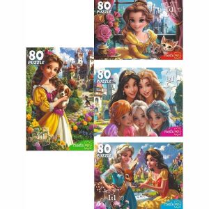Пазл 80 эл. Рыжий Кот «СКАЗОЧНЫЕ ПРИНЦЕССЫ»