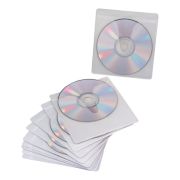 Конверт для CD/DVD BRAUBERG, на 1CD/DVD, самоклеящиеся