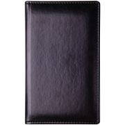 Визитница настольная OfficeSpace «Nebraska» на 96 визиток, 3 ряда, кожзам, черный