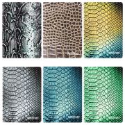 Обложка для паспорта «Кожа рептилии», ПВХ, фотопечать ассорти, STAFF