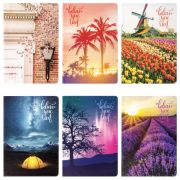 Обложка для паспорта «Пейзаж», ПВХ, фотопечать ассорти, STAFF