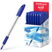 Ручка шариковая Erich Krause «Ultra Glide Technology U-109 Classic Stick&Grip» синяя, 1,0мм, грип, т