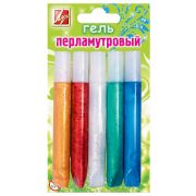 Гель с блест. 5цв. перламутр Луч