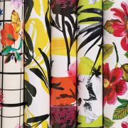 Бумага упаковочная мелованная 70х100 см ЗОЛОТАЯ СКАЗКА «Vintage Flowers», 5 дизайнов, 70 г/м2