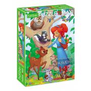 PUZZLE А4 15эл.Hatber-ECO MAXI «Сказочный мир»