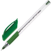 Ручка шариковая масляная с грипом BRAUBERG Extra Glide GT, ЗЕЛЕНАЯ, трехгр,0,7мм,линия 0,35мм