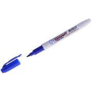 Маркер перманентный Crown «Multi Marker Super Slim» синий, пулевидный, 1мм