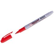 Маркер перманентный Crown «Multi Marker Super Slim» красный, пулевидный, 1мм