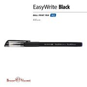 Ручка шар.Bruno Visconti «EasyWrite. Black» 0.5мм, синяя