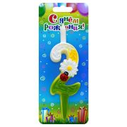 Свеча - цифра 2
