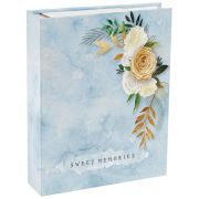 Фотоальбом 200 фото 10*15см, ArtSpace «White rose», ПП карман