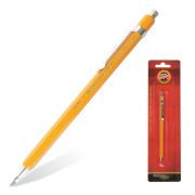 Карандаш цанговый Koh-I-Noor «Versatil» 2мм., желтый корпус, металл. клип