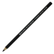 Карандаш угольный BRAUBERG «ART SOFT», 1 шт., круглый, корпус черный, мягкий, заточенный