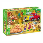 PUZZLE А4 160эл.Hatber ECO «Весёлая ферма»