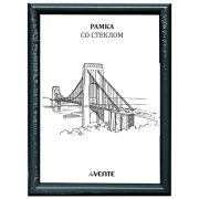 Фоторамка 21*30 deVente пластик, черная, стекло, серия 1
