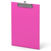 Клипборд А4 Erich Krause Neon ПВХ розовый