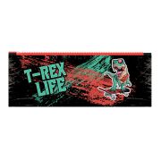 Пенал плоский «T-REX», 19,5*7см, на молни