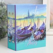 Фотоальбом на 100 фото 10х15 см, пластик. листы «watercolor travel» Венеция
