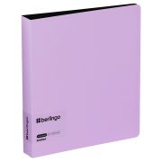 Папка на 4 кольцах Berlingo «Instinct» А5, 35мм, 700мкм, D-кольца, с внутр. карманом, лаванда
