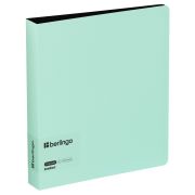 Папка на 4 кольцах Berlingo «Instinct» А5, 35мм, 700мкм, D-кольца, с внутр. карманом, мятный