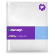 Папка-вкладыш с перфорацией Berlingo «Mirror», А4, 60мкм, глянцевая, 50 шт. в пакете