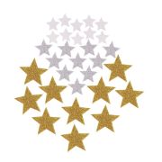 Наклейки из EVA ЗВЕЗДЫ, 30шт., ассорти, 3 цвета, ОСТРОВ СОКРОВИЩ