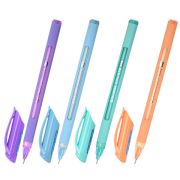 Ручка шариковая масляная BRAUBERG Extra Glide Soft Pastel, СИНЯЯ, 0,7мм, линия 0,35мм