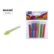 Бисер д/плетения Mazari, круглый, матовый, непрозрачный, 2мм 7г, 6цв, туба