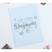 Папка для свидетельства о рождении «Мои первые документы», для мальчика, А4