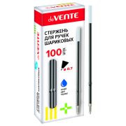 Стержень шариковый д/авт.deVente СИНИЙ 110мм 0.7мм, с ушками