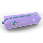 Пенал объемный 1 отделение на молнии Hatber «Девочка-кошка», 210*50*60мм, полиэстер