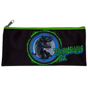 Пенал-косметичка на молнии Attomex «T-Rex Dino», 215*90*10мм, текстильный