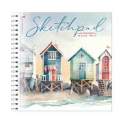 Блокнот-SketchBook А5, 20л, deVente «Морское побережье», нелинованный, обложка мелованный картон, бл