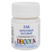 Лак акрил.матовый Декола 50мл