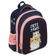 Ранец ArtSpace School Friend Light «Cute Paws» 35*29*12см, 2 отделения, 2 кармана, анатомическая спи