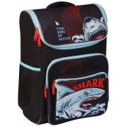 Ранец ArtSpace облегченный Happy School «Shark» 39*28*18см, 1 отделение, 4 кармана, анатомическая сп