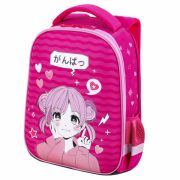 Ранец BRAUBERG KIDS START, 1 отделение, 2 кармана, «Anime style», 35х26х13 см