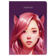 Обложка для паспорта MESHU «Kawaii», ПВХ, 2 кармана