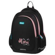 Рюкзак Först F-Cute «Meow» 37*29*17см, 3 отделения, 2 кармана, анатомическая спинка